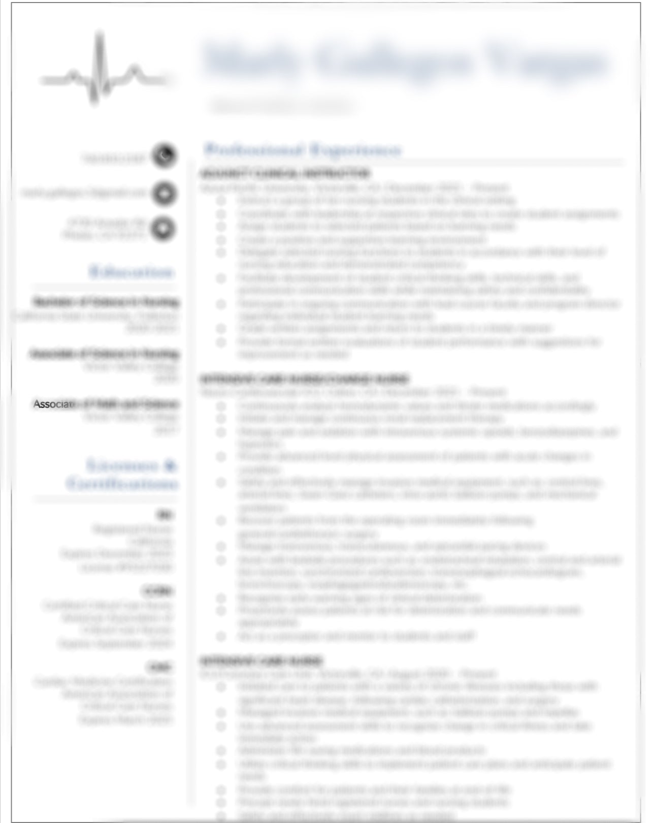 My Resume Template Word Doc.